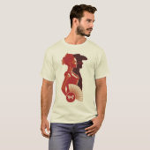 T-shirt Westworld | Portrait du crayon maeve et hector (Devant entier)