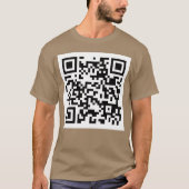 T-shirt Wet fart QR code joke meme (Devant)
