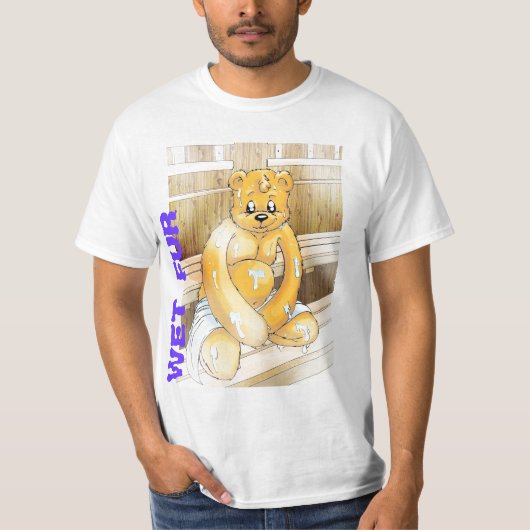 T-shirt Wet Fur (Devant)
