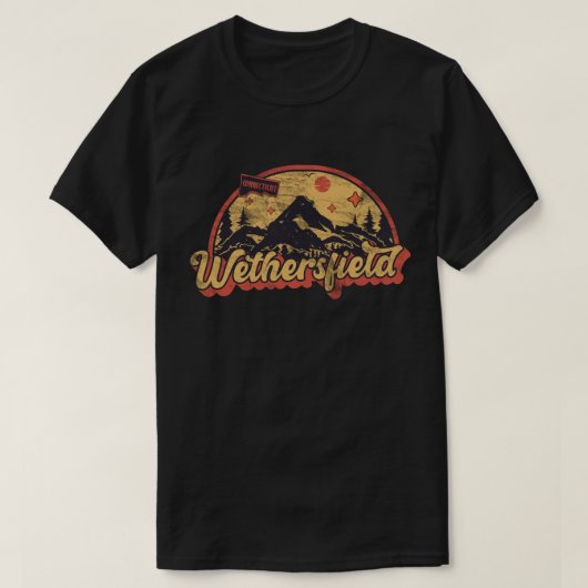 T-shirt Wethersfield, Connecticut (Design devant)