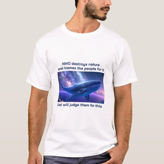T-shirt Whale Comeback (léger) (Devant)