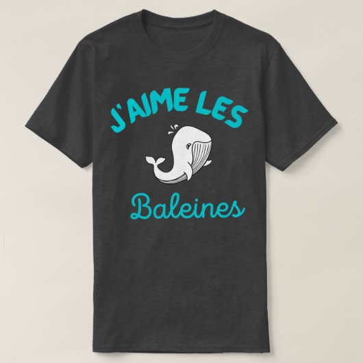 T-shirt Whale t (Design devant)
