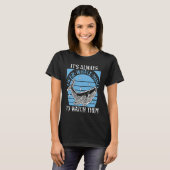 T-shirt Whale Watching Always Over Whale Ming Marine Mamm (Devant entier)