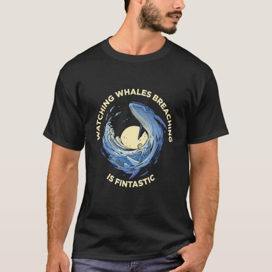 T-shirt Whale Watching For Nature Enthusiast Wildlife  Tou (Devant)