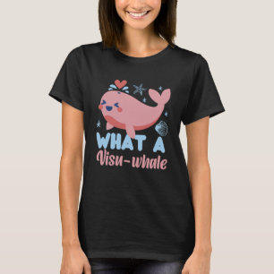 T-shirt Whale What A Visu baleine