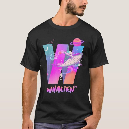 T-shirt Whalien 52 Art We Are Bulletproof _ The Eternal Wh (Devant)