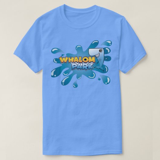 T-shirt Whalom Park Fun Whale (Design devant)