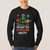 T-shirt What Conquer Next Ufology (Devant)