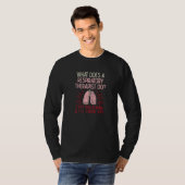 T-shirt What Does A Respiratory Therapist Do Stop Breathin (Devant entier)