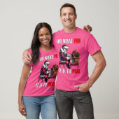 T-shirt What Funny It Is To Play Christmas Santa Playing P (Unisexe)
