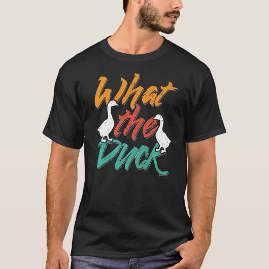 T-shirt What The Duck Farmers   (Devant)