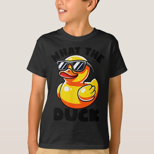 T-shirt What The Duck Owner I Love Ducks Lover Funny Rubbe (Devant)