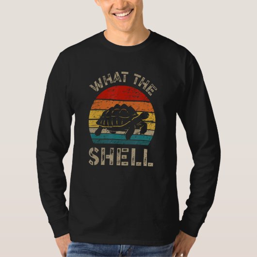 T-shirt What The Shell for a Reptile Shell (Devant)