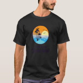 T-shirt What´Up Beaches Palm Tree Lunettes de soleil Mer (Devant)