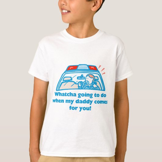 T-shirt Whatcha allant faire… (Devant)