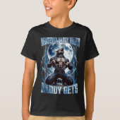 T-shirt Whatever Daddy Wants Daddy Gets Funny Alpha Wolf M (Devant)