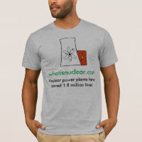 Whatisnuclear.com nucléaire sauve T-shir des