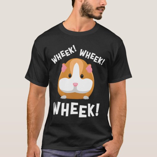 T-shirt Wheek Wheek Guinea Pig (Devant)