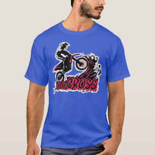 T-shirt Wheelie Motocross Dirt Vélo Rider Supermoto Enduro
