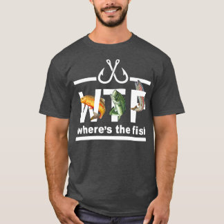 T-shirt Wheres The Fish Love Fishing Premium