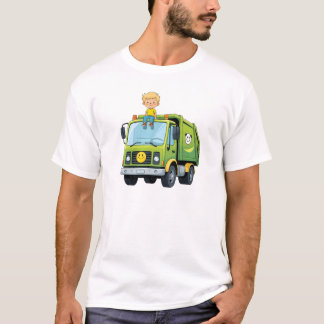 T-shirt Whesome Boy & Truck - Cosy Kids Cartoon Art