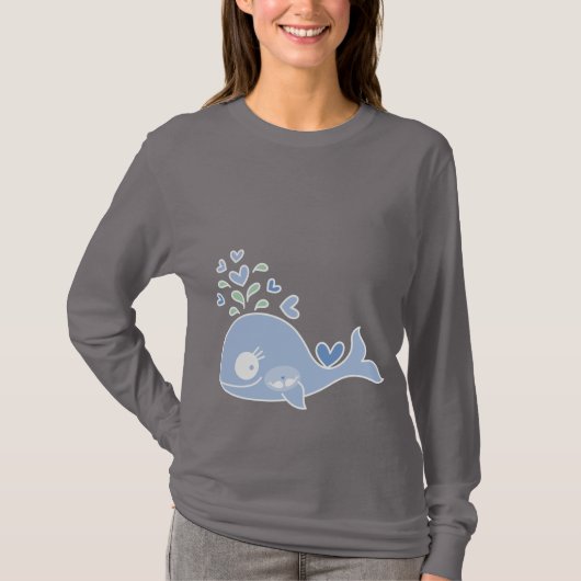 T-shirt Whimsical Blue Grotte Enceinte Avec Deux Garçons B (Devant)