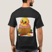 T-shirt Whimsical Cupcake Wings Tee (Dos)