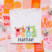 T-shirt Whimsical Cute animaux design pour les infirmières