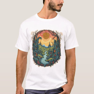 T-shirt "Whimsical Dreamscape Kingdom" - Imaginaire magiqu