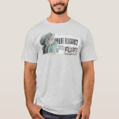 T-shirt Whimsical et élégant chat avec typographie ludique (Devant)