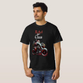 T-shirt Whimsical Festik Biker Santa Claus (Devant entier)