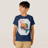 T-shirt Whimsical Fishy Love (Devant entier)
