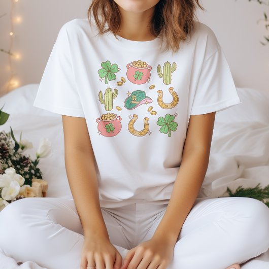 T-shirt Whimsical Irish Luck Jour de la Saint Patrick