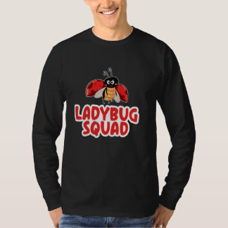 T-shirt Whimsical Ladybug Quad Kawaii Anime Bugs