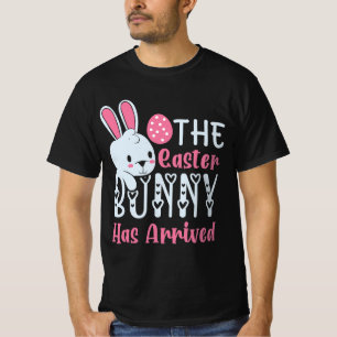 T-shirt Whimsical Le Lapin De Pâques Est Arrivé Design