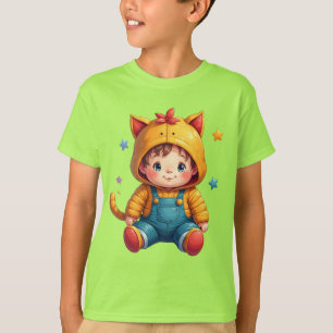 T-Shirt Whimsical World T-Shirt Pour Enfants