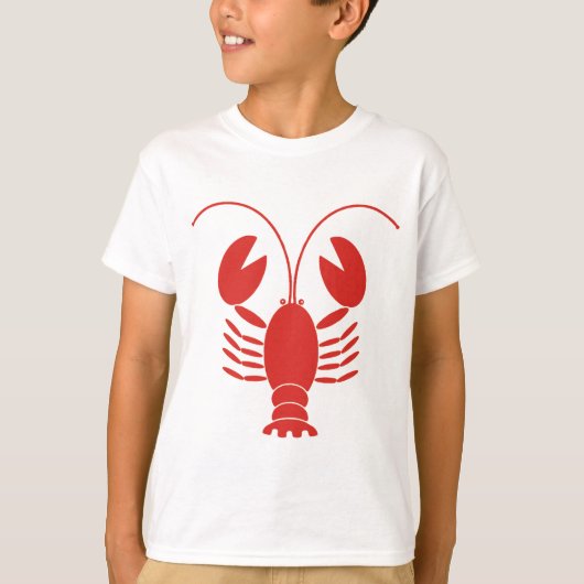 T-shirt Whimsy de homard (Devant)