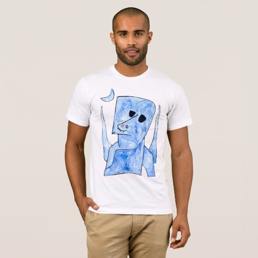 T-shirt Whimsy portable : L'ange de Paul Klee Demandeur Te (Devant entier)