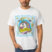 T-shirt Whimsy Unicorn (Devant)
