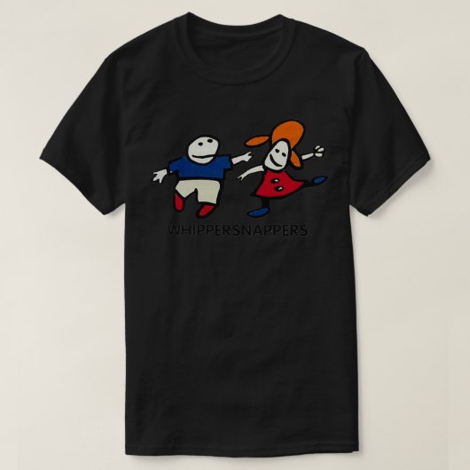 T-shirt Whippersnappers fondation skboard design (Design devant)