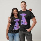 T-shirt Whippet Coloré (Unisexe)
