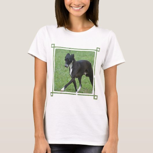 T-shirt Whippet doux (Devant)