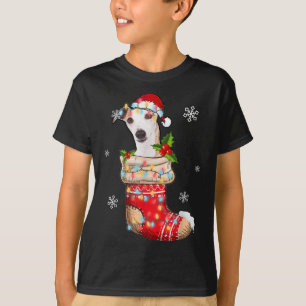 T-shirt Whippet drôle dans les chaussures Noël Amoureux de