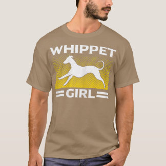 T-shirt Whippet fille chien propriétaire Whippet