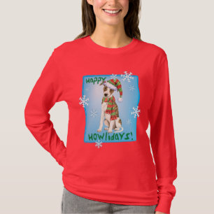 T-shirt Whippet heureux de Howlidays