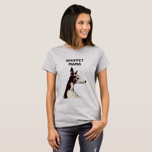 T-shirt Whippet MAMA ère (Devant entier)