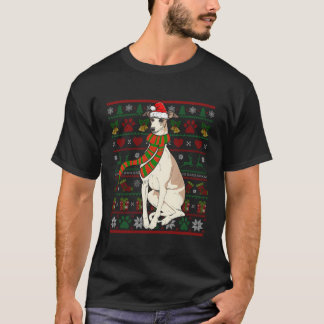 T-shirt Whippet Santa Claus Drôle Chien Amant Noël Swea