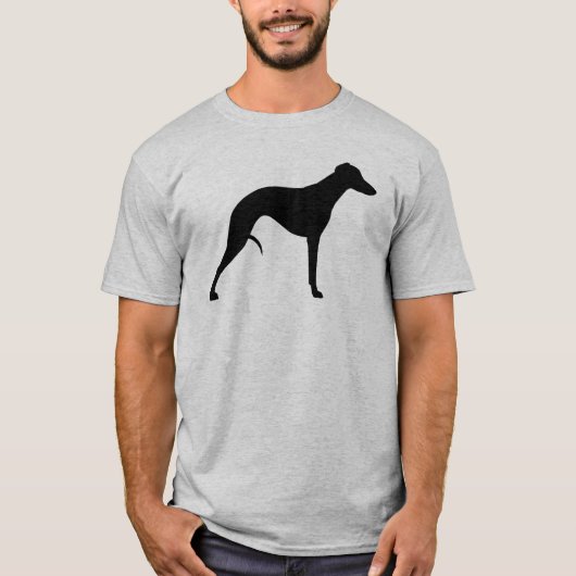 T-shirt Whippet silhouette (Devant)