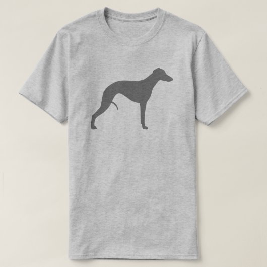 T-shirt Whippet silhouette (Design devant)