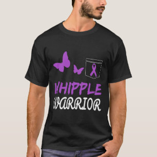 T-shirt Whipple Guerrier Purple Ribbon Cancer Pancréatique